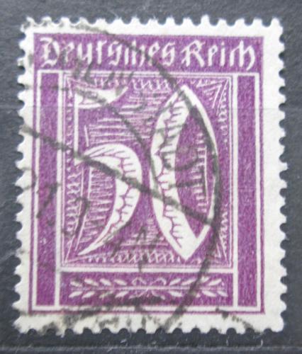 Poštová známka Nemecko 1921 Nominálna hodnota Mi# 164