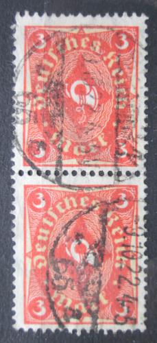 Poštové známky Nemecko 1921 Poštovní roh pár Mi# 172 Kat 40€