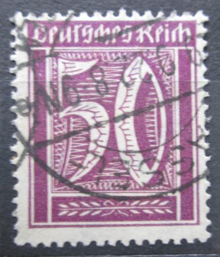 Poštová známka Nemecko 1922 Nominálna hodnota Mi# 183
