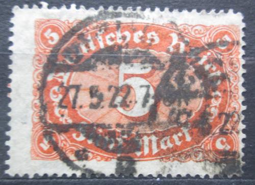 Poštová známka Nemecko 1922 Nominálna hodnota Mi# 194
