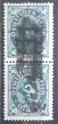 Poštové známky Nemecko 1922 Poštovní roh pár Mi# 209