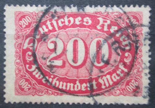 Poštová známka Nemecko 1922 Nominálna hodnota Mi# 220