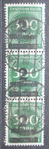 Poštové známky Nemecko 1923 Nominálna hodnota pretlaè Mi# 310 Kat 8.40€