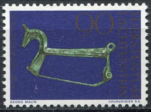 Poštová známka Lichtenštajnsko 1976 Øímská spona Mi# 648