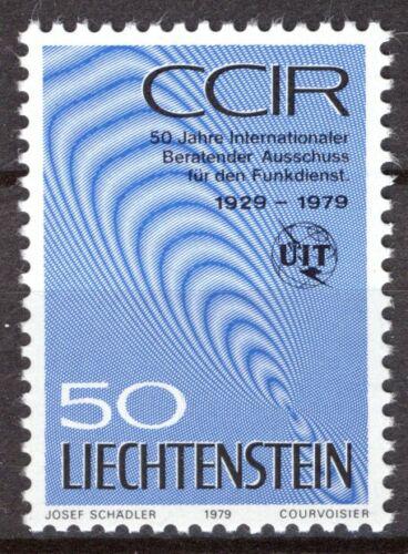 Poštová známka Lichtenštajnsko 1979 CCIR, 50. výroèie Mi# 728