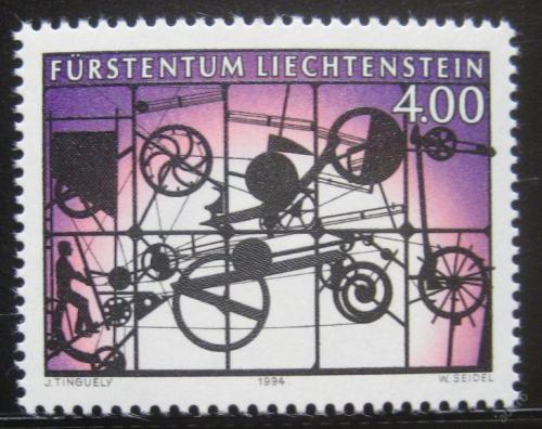 Poštová známka Lichtenštajnsko 1994 Moderné umenie, Jean Tinguely Mi# 1084 Kat 7€