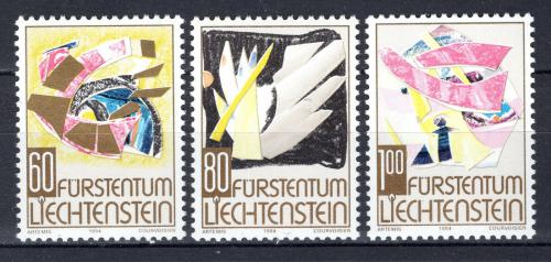 Poštové známky Lichtenštajnsko 1994 Vianoce Mi# 1096-98 Kat 4.40€