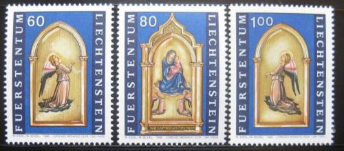 Poštové známky Lichtenštajnsko 1995 Vianoce Mi# 1120-22 Kat 4.80€