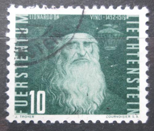 Poštová známka Lichtenštajnsko 1948 Leonardo da Vinci Mi# 257