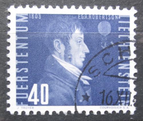 Potov znmka Lichtentajnsko 1948 tienne-Gaspard Robertson Mi# 261