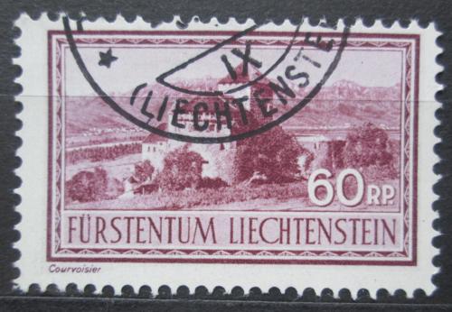 Poštová známka Lichtenštajnsko 1934 Zámek Vaduz Mi# 136 Kat 10€