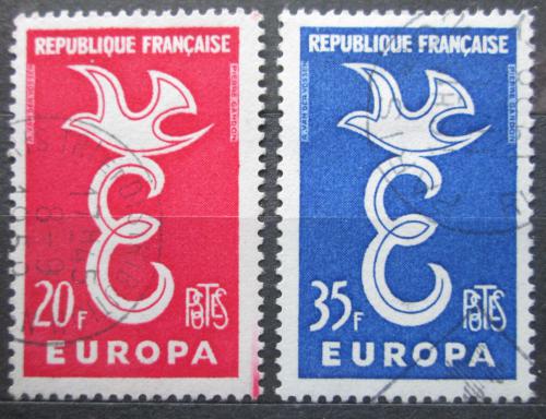 Potov znmky Franczsko 1958 Eurpa CEPT Mi# 1210-11