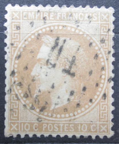 Poštová známka Francúzsko 1867 Cisár Napoleon III. Mi# 27 Kat 5€
