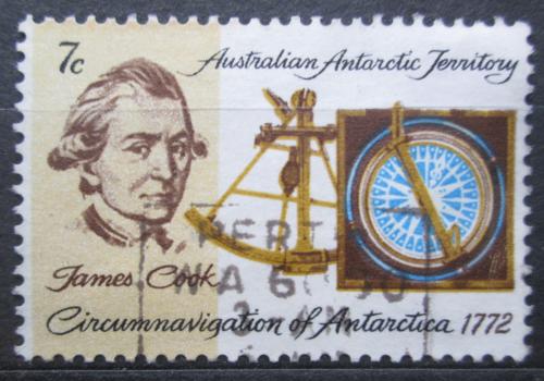 Poštová známka Australská Antarktída 1972 James Cook Mi# 21