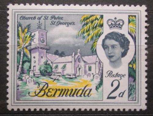 Poštová známka Bermudy 1962 Kostel v St. George Mi# 163 X