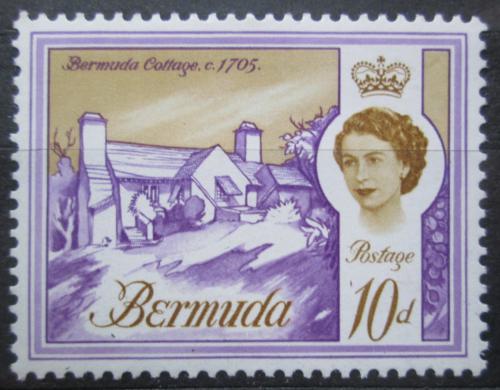Poštová známka Bermudy 1962 Starý dùm Mi# 170 X Kat 11€