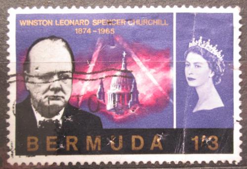 Poštová známka Bermudy 1966 Winston Churchill Mi# 193