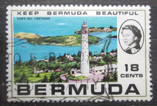 Poštová známka Bermudy 1971 Maják Mi# 267