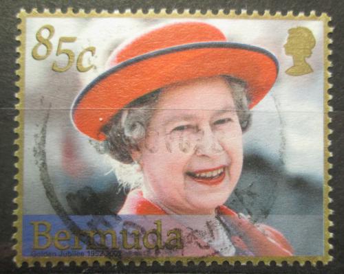Poštová známka Bermudy 2002 Krá¾ovna Alžbeta II. Mi# 812