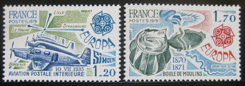 Poštové známky Francúzsko 1979 Európa CEPT Mi# 2148-49