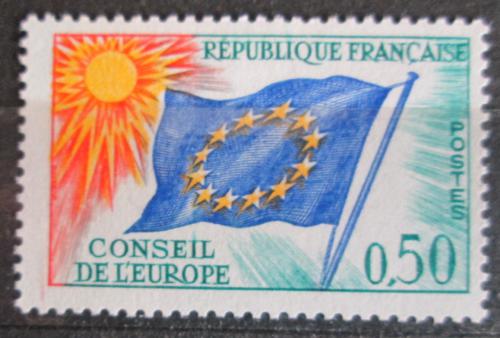 Poštová známka Francúzsko 1971 Rada Evropy, služobná Mi# 15