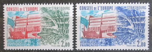 Poštové známky Francúzsko 1983 Rada Evropy, služobná Mi# 32-33