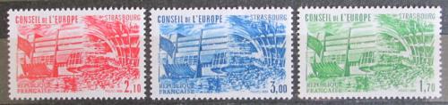 Poštové známky Francúzsko 1984 Rada Evropy, služobná Mi# 34-36