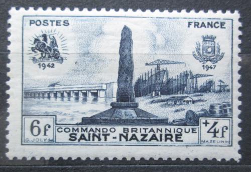 Po�tov� zn�mka Franc�zsko 1947 Pam�tn�k padl�m Mi# 785