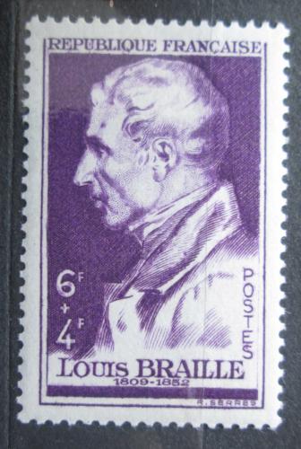 Potov znmka Franczsko 1948 Louis Braille Mi# 808