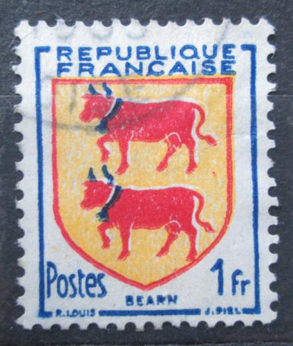 Potov znmka Franczsko 1951 Znak provincie Barn Mi# 919 - zvi obrzok