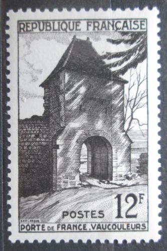 Poštovní známka Francie 1952 Porte de France ve Vaucouleurs Mi# 939