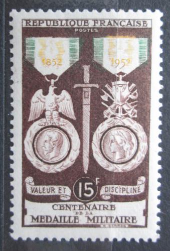 Poštová známka Francúzsko 1952 Vojenské øády Mi# 945