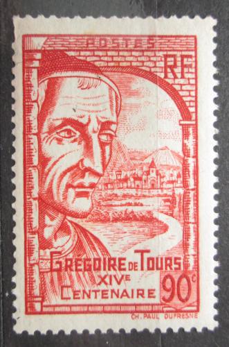 Poštová známka Francúzsko 1939 Gregor von Tours Mi# 454