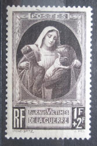 Poštová známka Francúzsko 1940 Sestra s dìtmi Mi# 473