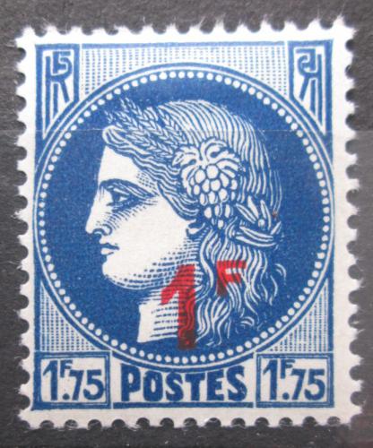 Poštová známka Francúzsko 1940 Ceres pretlaè Mi# 488