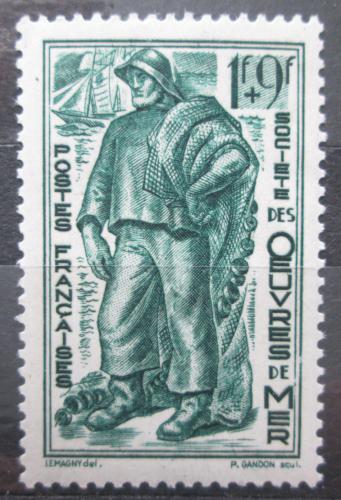 Poštová známka Francúzsko 1941 Rybáø Mi# 537