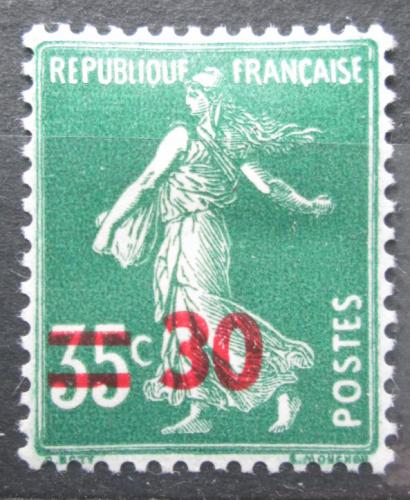 Poštovní známka Francie 1941 Rozsévaèka pøetisk Mi# 478