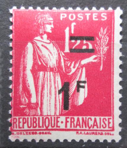 Poštovní známka Francie 1941 Symbol míru pøetisk Mi# 485