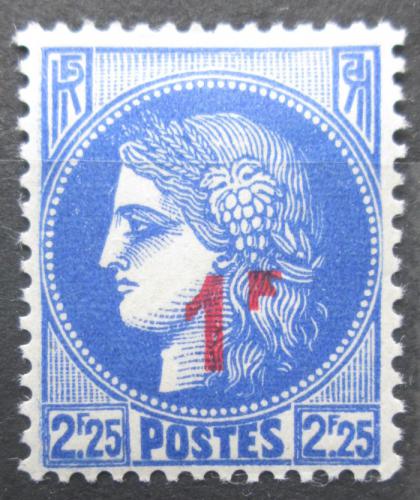 Poštová známka Francúzsko 1941 Ceres pretlaè Mi# 490