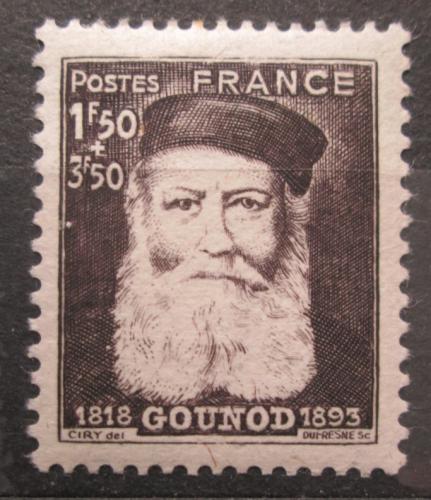 Poštová známka Francúzsko 1944 Charles Gounod, skladatel Mi# 614