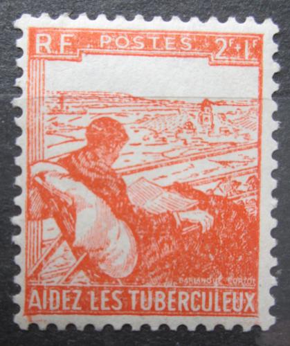Poštová známka Francúzsko 1945 Boj proti tuberkulóze Mi# 730