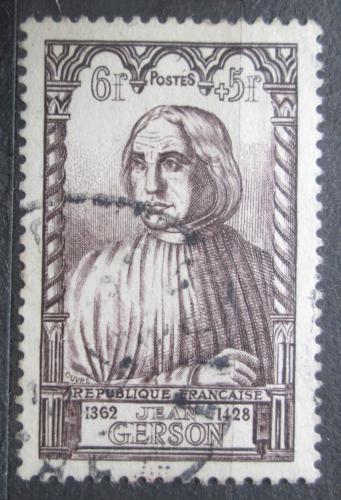 Poštová známka Francúzsko 1946 Jean Gerson, teolog Mi# 769