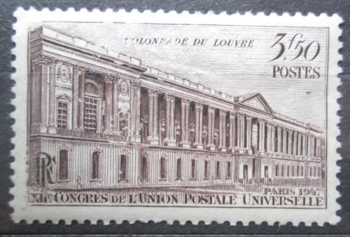 Poštovní známka Francie 1947 Muzeum umìní Louvre Mi# 778