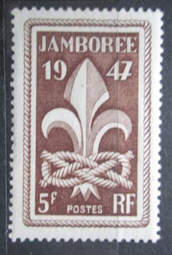 Poštová známka Francúzsko 1947 Setkání skautù Mi# 786