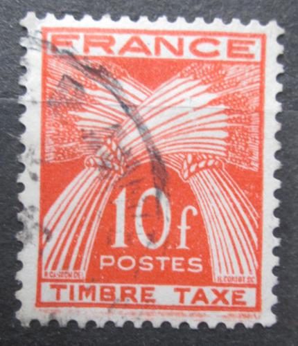 Poštová známka Francúzsko 1947 Doplatná Mi# 89