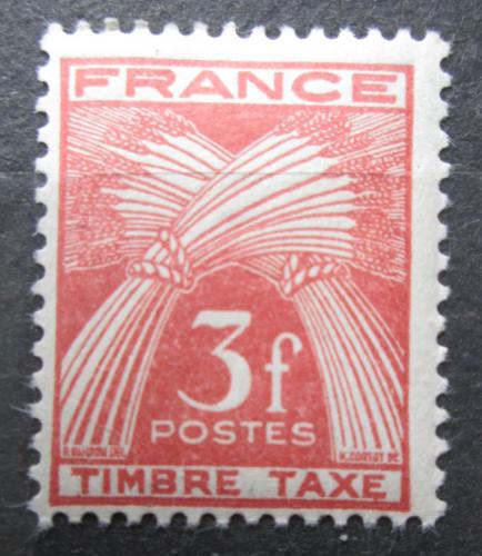 Poštová známka Francúzsko 1947 Doplatná Mi# 86