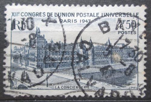 Potovn znmka Francie 1947 Palc Conciergerie Mi# 779 