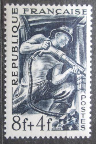 Poštová známka Francúzsko 1949 Horník Mi# 836