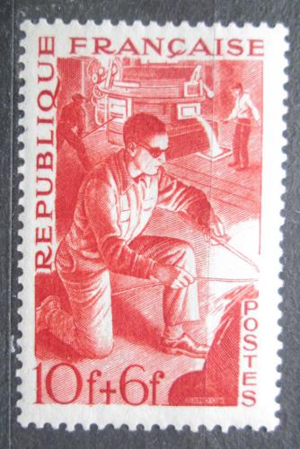 Poštová známka Francúzsko 1949 Oceláø Mi# 837