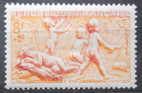 Poštová známka Francúzsko 1949 Socha, léto Mi# 878